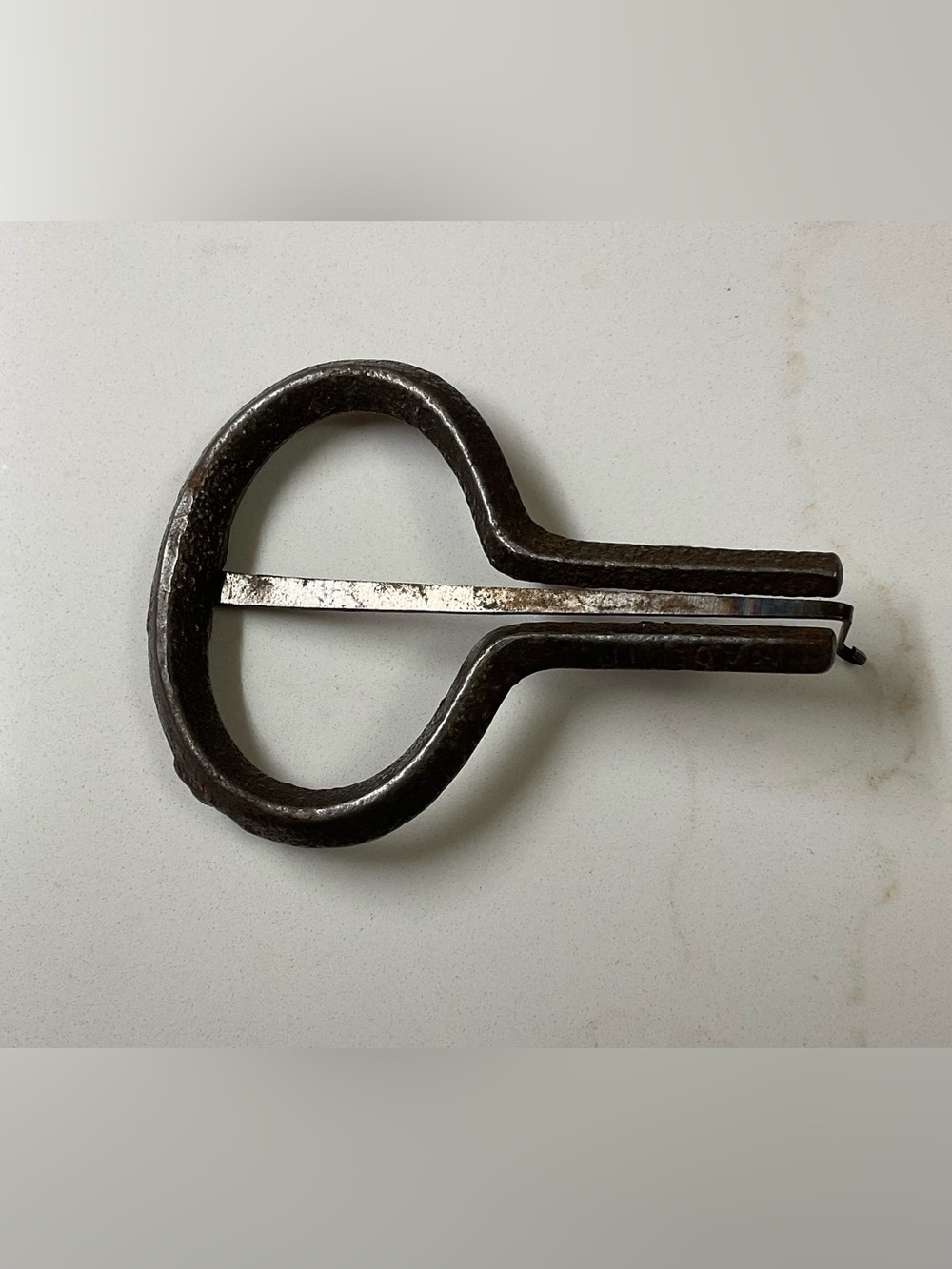 Vintage Jaw Harp (Mouth Harp) - Simple Loop Frame - Unmarked Folk Instrument
